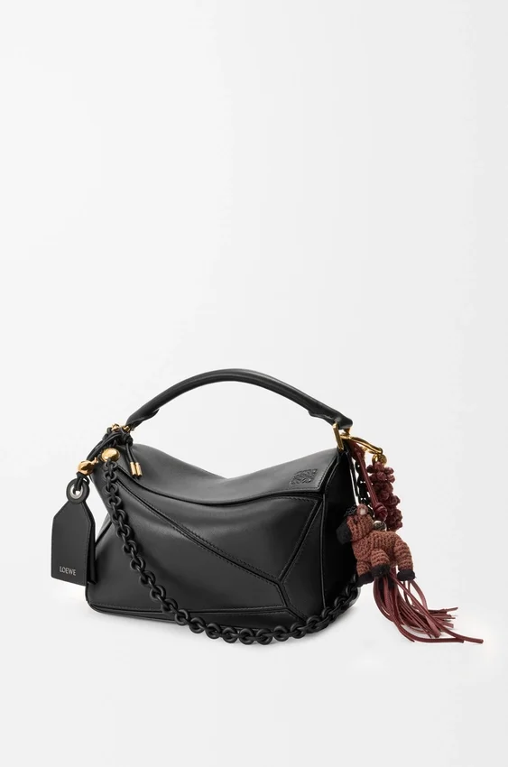 Braided Knot Charm in Calfskin Braided Knot Charm in Calfskin