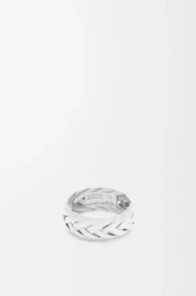 Braided Ring in Sterling Silver