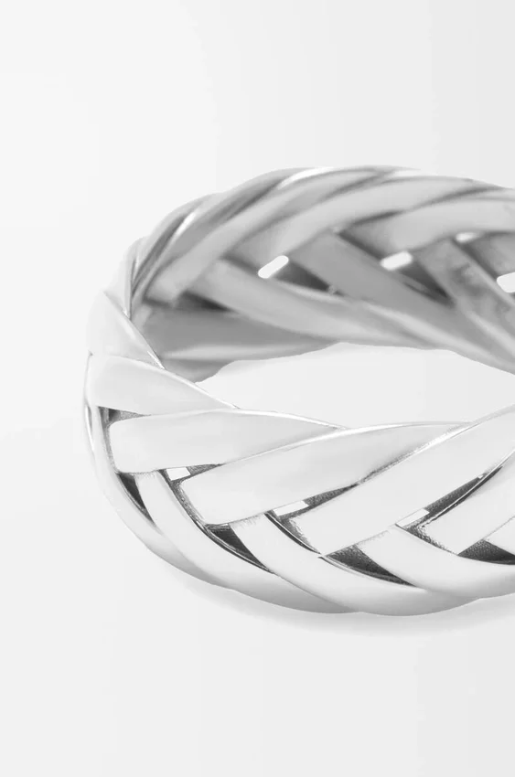 Braided Ring in Sterling Silver Braided Ring in Sterling Silver