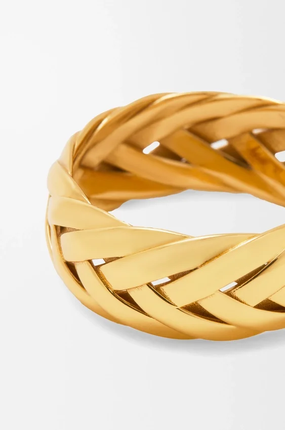 Braided Ring in Sterling Silver Braided Ring in Sterling Silver
