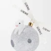 Bunny on the Moon Bauble in Blown Glass Bunny on the Moon Bauble in Blown Glass
