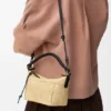 Cala Mini Bag in Classic Calfskin and Raffia Cala Mini Bag in Classic Calfskin and Raffia