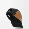 Camp Cap in Canvas and Suede Camp Cap in Canvas and Suede