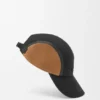 Camp Cap in Canvas and Suede Camp Cap in Canvas and Suede
