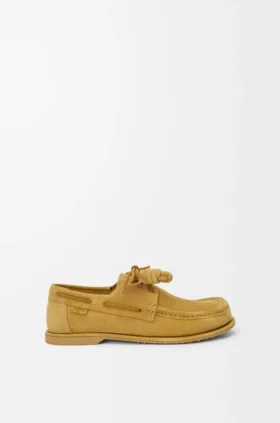 Campo Boat Shoe in Suede Calfskin