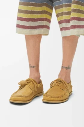 Campo Boat Shoe in Suede Calfskin