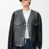 Cardigan in Nappa Lambskin Cardigan in Nappa Lambskin
