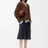 Cardigan in Shearling