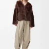 Cardigan in Shearling Cardigan in Shearling