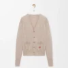 Cardigan in Wool and Cashmere Cardigan in Wool and Cashmere