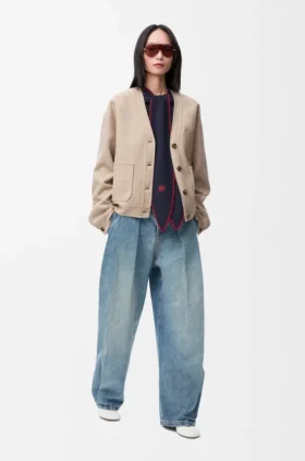 Cardigan in Wool and Cashmere