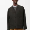 Cardigan in Wool and Silk Cardigan in Wool and Silk