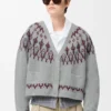 Cardigan in Wool Blend