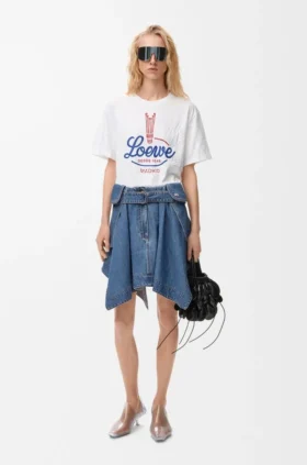 Cargo Skirt in Denim