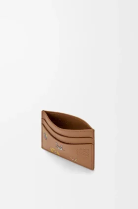 Cats Plain Cardholder in Classic Calfskin