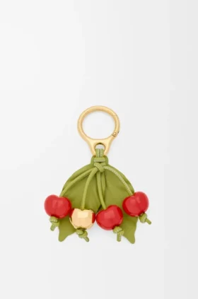 Cherry Charm in Classic Calfskin