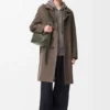 Coat in Cotton Blend