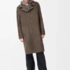 Coat in Cotton Blend