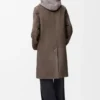Coat in Cotton Blend