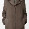 Coat in Cotton Blend