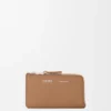Coin Cardholder in Smooth and Grained Calfskin