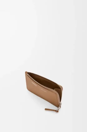 Coin Cardholder in Smooth and Grained Calfskin