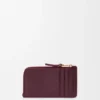 Coin Cardholder in Smooth and Grained Calfskin
