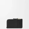 Coin Cardholder in Smooth and Grained Calfskin
