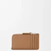 Coin Cardholder in Smooth and Grained Calfskin