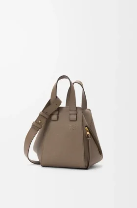 Compact Hammock Bag in Soft Grained Calfskin