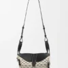 Compact Hammock Bag in Woven Textile