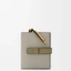 Compact Zip Wallet in Soft Grained Calfskin Compact Zip Wallet in Soft Grained Calfskin