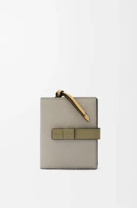 Compact Zip Wallet in Soft Grained Calfskin Compact Zip Wallet in Soft Grained Calfskin