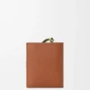 Compact Zip Wallet in Soft Grained Calfskin