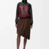 Cropped Jacket in Nappa Lambskin