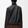 Cropped Jacket in Nappa Lambskin