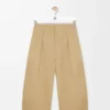Cropped Trousers in Cotton Cropped Trousers in Cotton