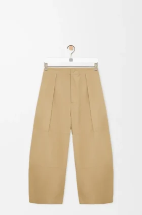 Cropped Trousers in Cotton Cropped Trousers in Cotton