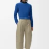 Cropped Trousers in Cotton Cropped Trousers in Cotton