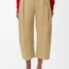 Cropped Trousers in Cotton Cropped Trousers in Cotton