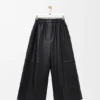 Cropped Trousers in Nappa Lambskin Cropped Trousers in Nappa Lambskin