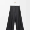 Cropped Trousers in Nappa Lambskin Cropped Trousers in Nappa Lambskin