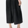 Cropped Trousers in Nappa Lambskin Cropped Trousers in Nappa Lambskin