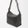 Cubi Crossbody Bag in Supple Smooth Calfskin and Jacquard Cubi Crossbody Bag in Supple Smooth Calfskin and Jacquard