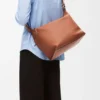Cubi Crossbody Bag in Supple Smooth Calfskin and Jacquard Cubi Crossbody Bag in Supple Smooth Calfskin and Jacquard