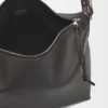 Cubi Crossbody Bag in Supple Smooth Calfskin and Jacquard Cubi Crossbody Bag in Supple Smooth Calfskin and Jacquard