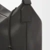Cubi Crossbody Bag in Supple Smooth Calfskin and Jacquard Cubi Crossbody Bag in Supple Smooth Calfskin and Jacquard