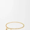 Donut Chain Belt in Brass