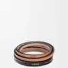 Double Bangle Set in Classic Calfskin Double Bangle Set in Classic Calfskin