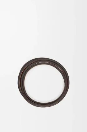 Double Bangle Set in Classic Calfskin
